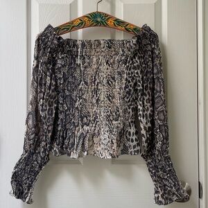 All Saints Lara Noche Top